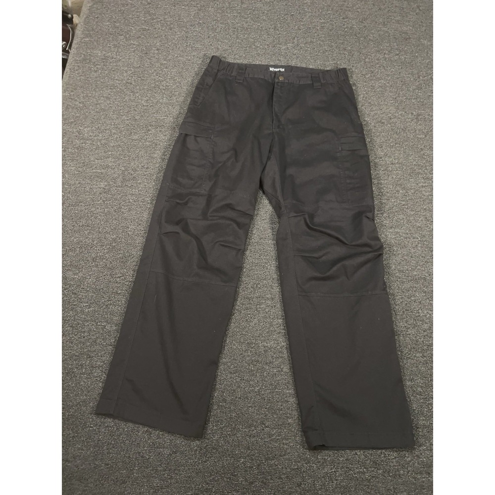 Vertx Pro Pants Men's 35x31 Black Cargo Stretch Double Knee Utility Work